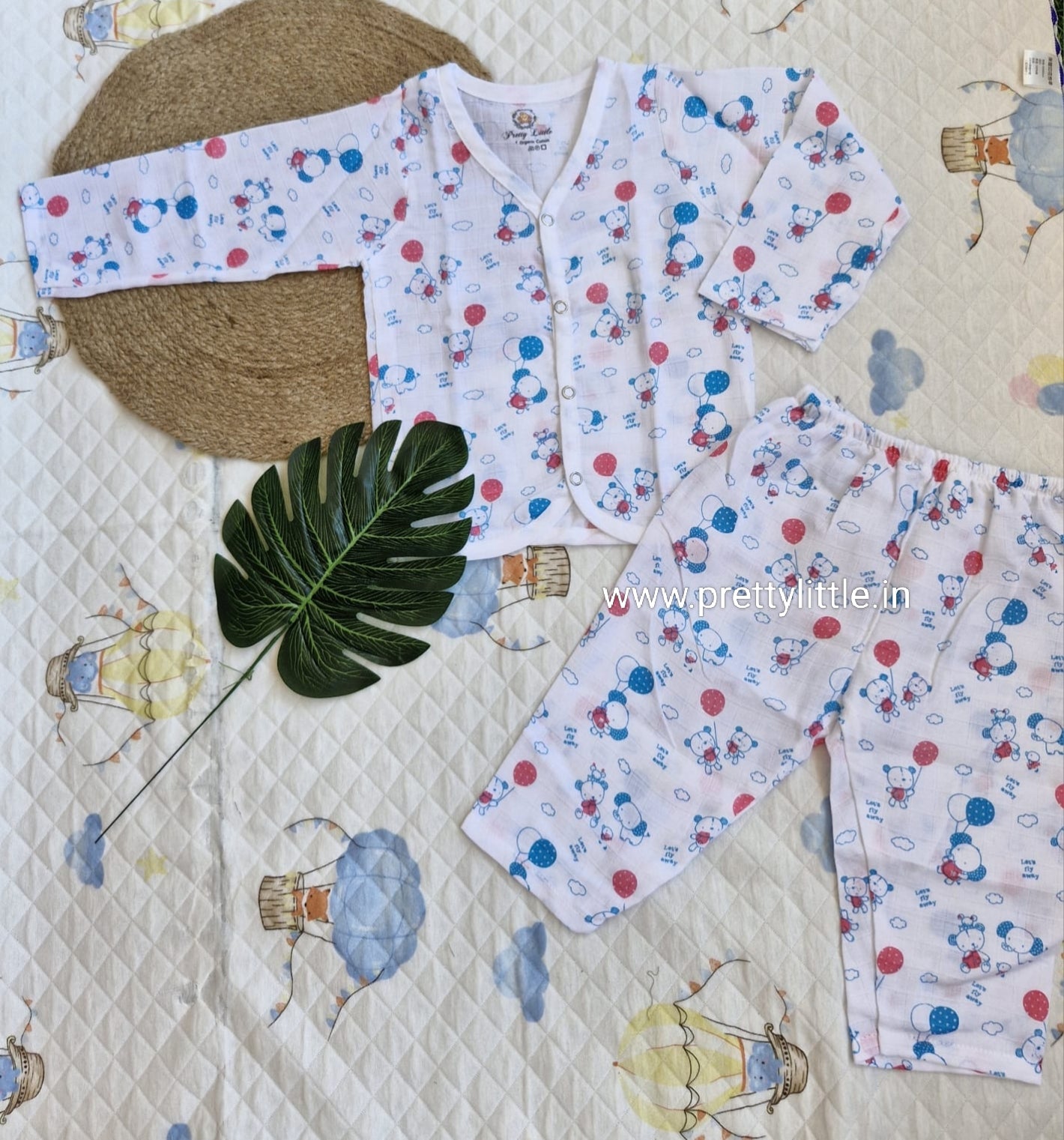 Premium Muslin full hand with pant