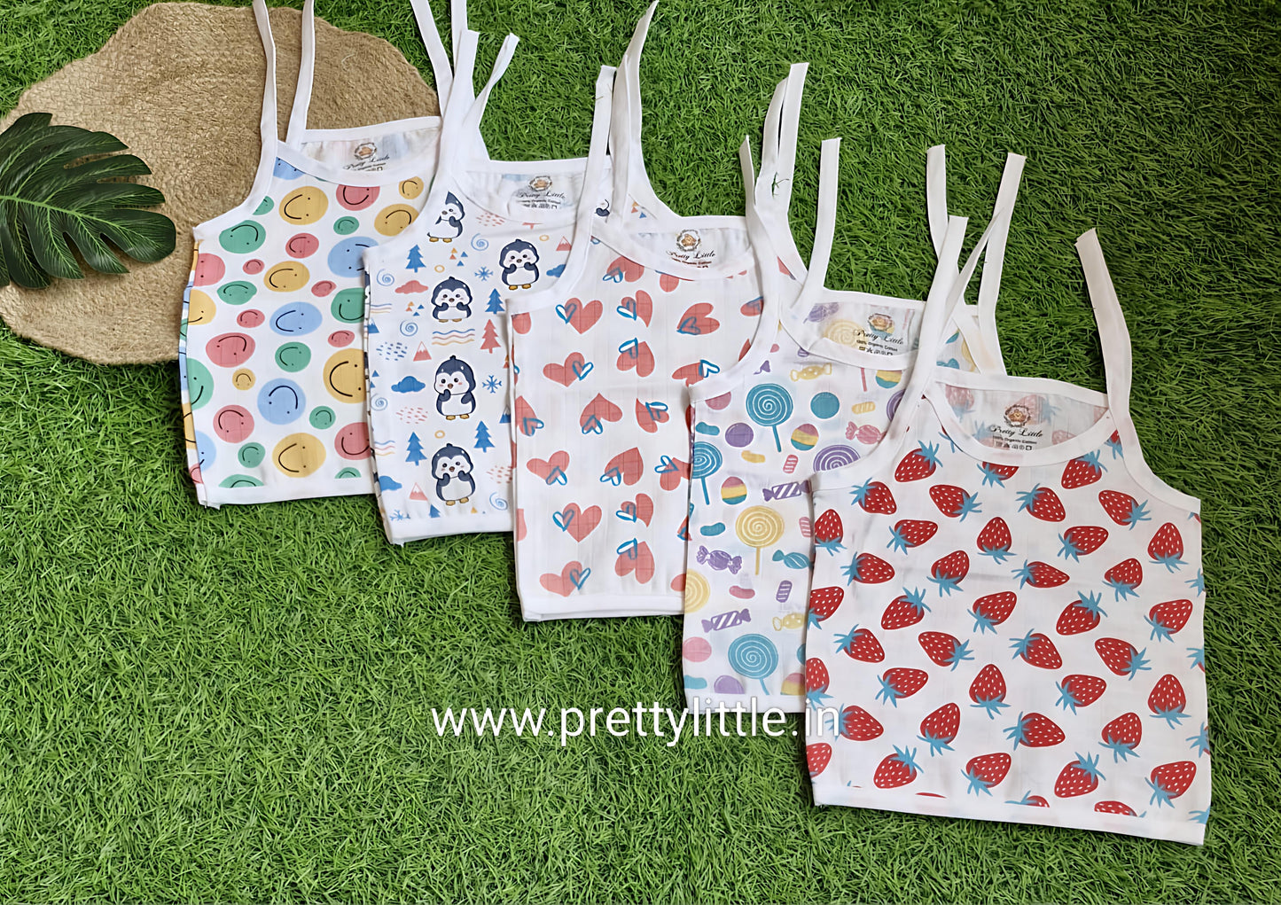 Combo Pack of Muslin top knot Jablas for Babie