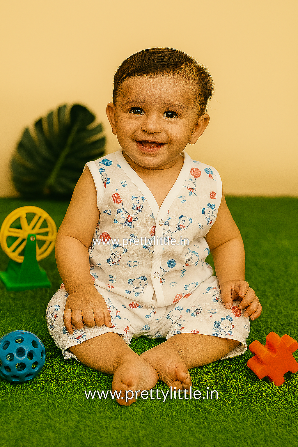 Premium Muslin jabla with trouser half set ( pack of 3) ( best combo dispatched)