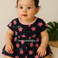 Pretty Little cutest Muslin Baby Frock | 0–2 Years | Soft & Breathable