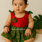 Cute Baby pattu Frock (0-6M)