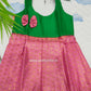 Cute Baby pattu Frock (0-6M)