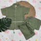CloudSoft Muslin Co-ord Set – Ultra-Soft Baby Wear (0–3 Years)
