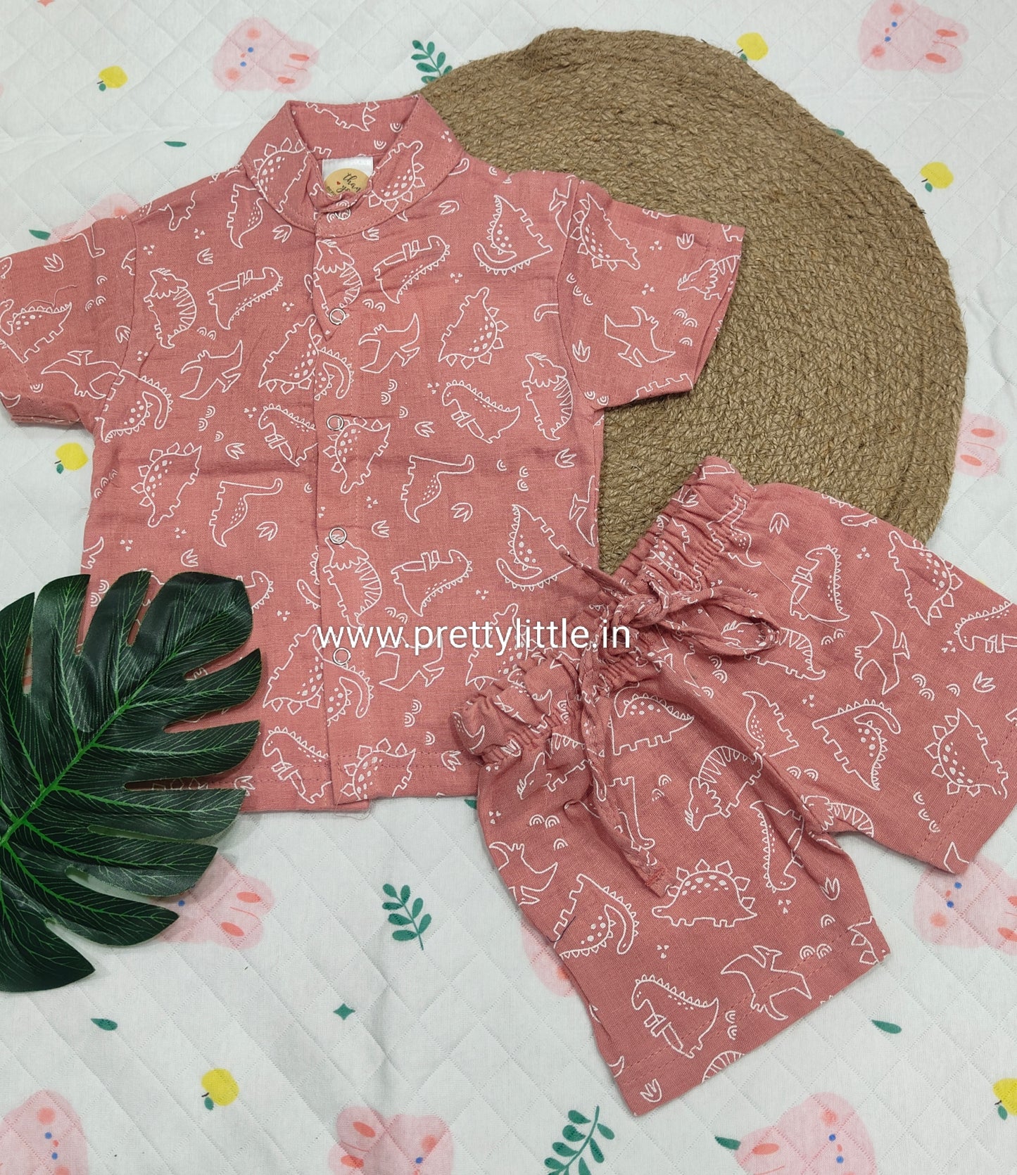 CloudSoft Muslin Co-ord Set – Ultra-Soft Baby Wear (0–3 Years)