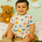 CloudSoft Muslin Co-ord Set – Ultra-Soft Baby Wear (0–3 Years)