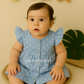 Pretty Little cloud  Muslin Baby Frock | 0–2 Years | Soft & Breathable