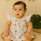Pretty Little cloud  Muslin Baby Frock | 0–2 Years | Soft & Breathable