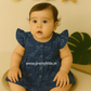 Pretty Little cloud  Muslin Baby Frock | 0–2 Years | Soft & Breathable