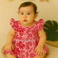 Pretty Little cloud  Muslin Baby Frock | 0–2 Years | Soft & Breathable