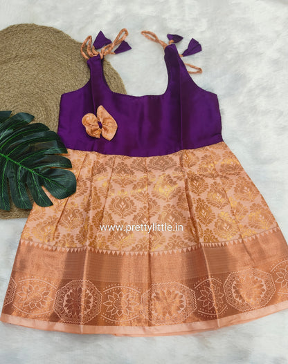 Pattu Frock (6-12 Months)