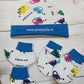 Newborn Baby Cap mitten Set (0-3 Months) - Pack of 4 Soft and Stylish Pairs