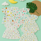 (Any 5) Combo Pack of Muslin soft Frocks for Babies upto 18 Month