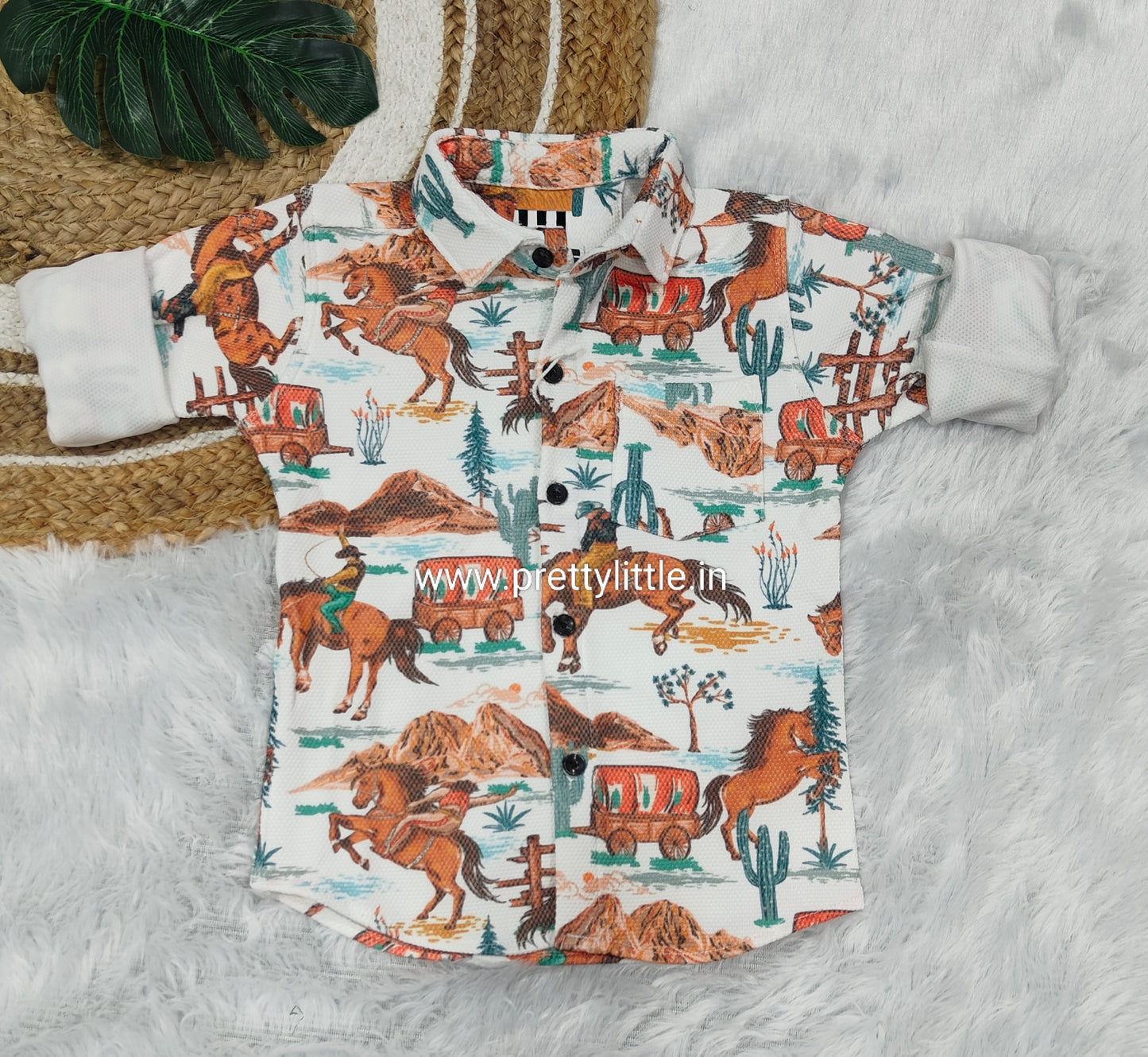 Boys’ Stylish Lycra Shirt – Imported Fabric | Sizes 20–28 | Diwali 2025