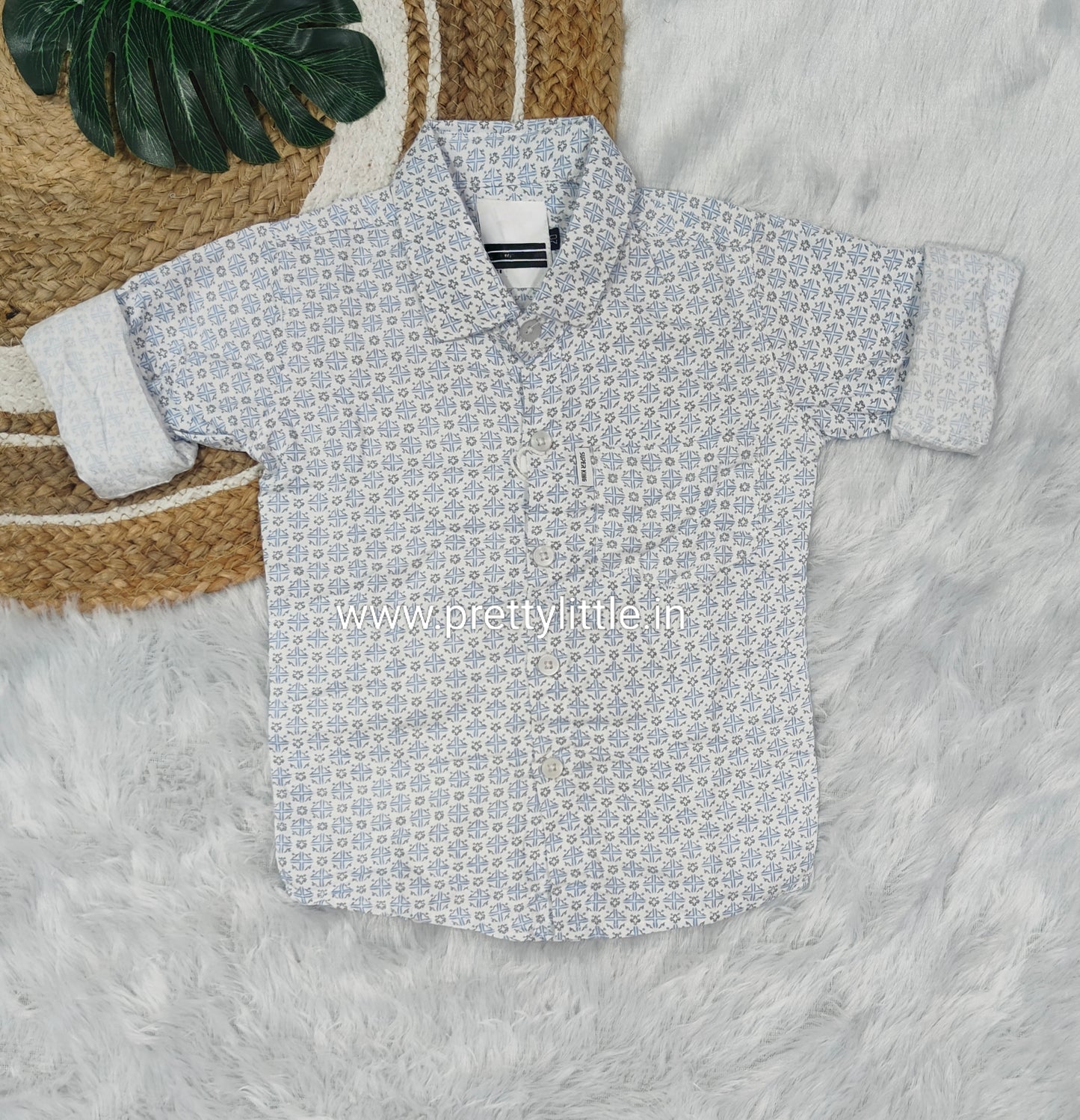 Boys’ Checked Shirt | Sizes 20–28 | Diwali 2025