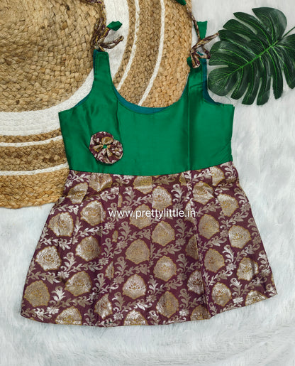 Pattu Frock (6-12 Months)