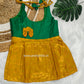Cute Baby pattu Frock (0-6M)