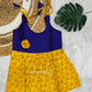Cute Baby pattu Frock (0-6M)