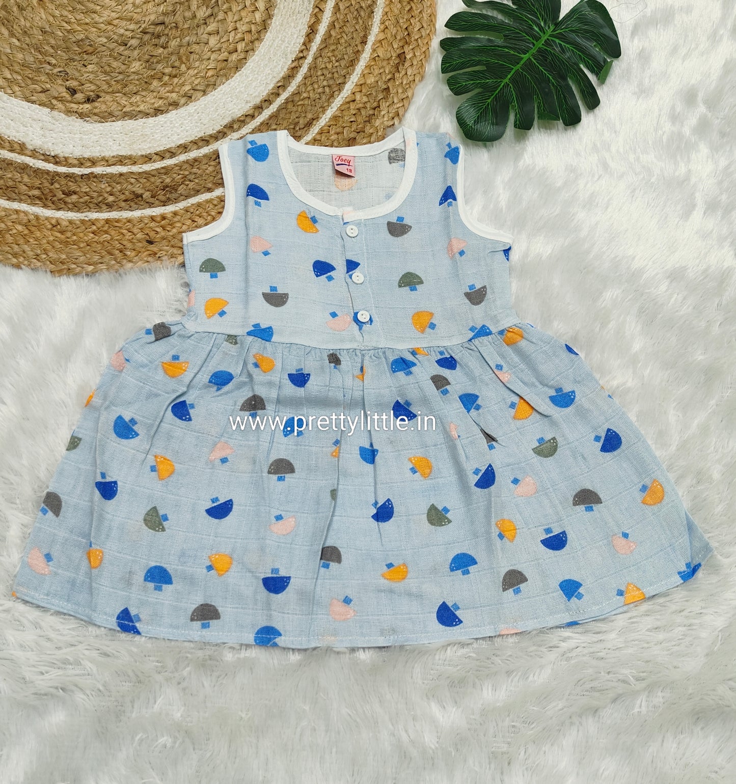 Combo Muslin Cotton Frocks – Pack of (any 2 )