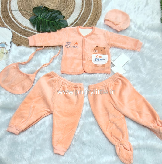 5pc winter soft Premium Sweater (best one dispatched )- (0-6month)