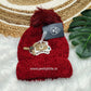 Combo Fluffy Pom-Pom Woolen winter Cap (best 2 dispatched)