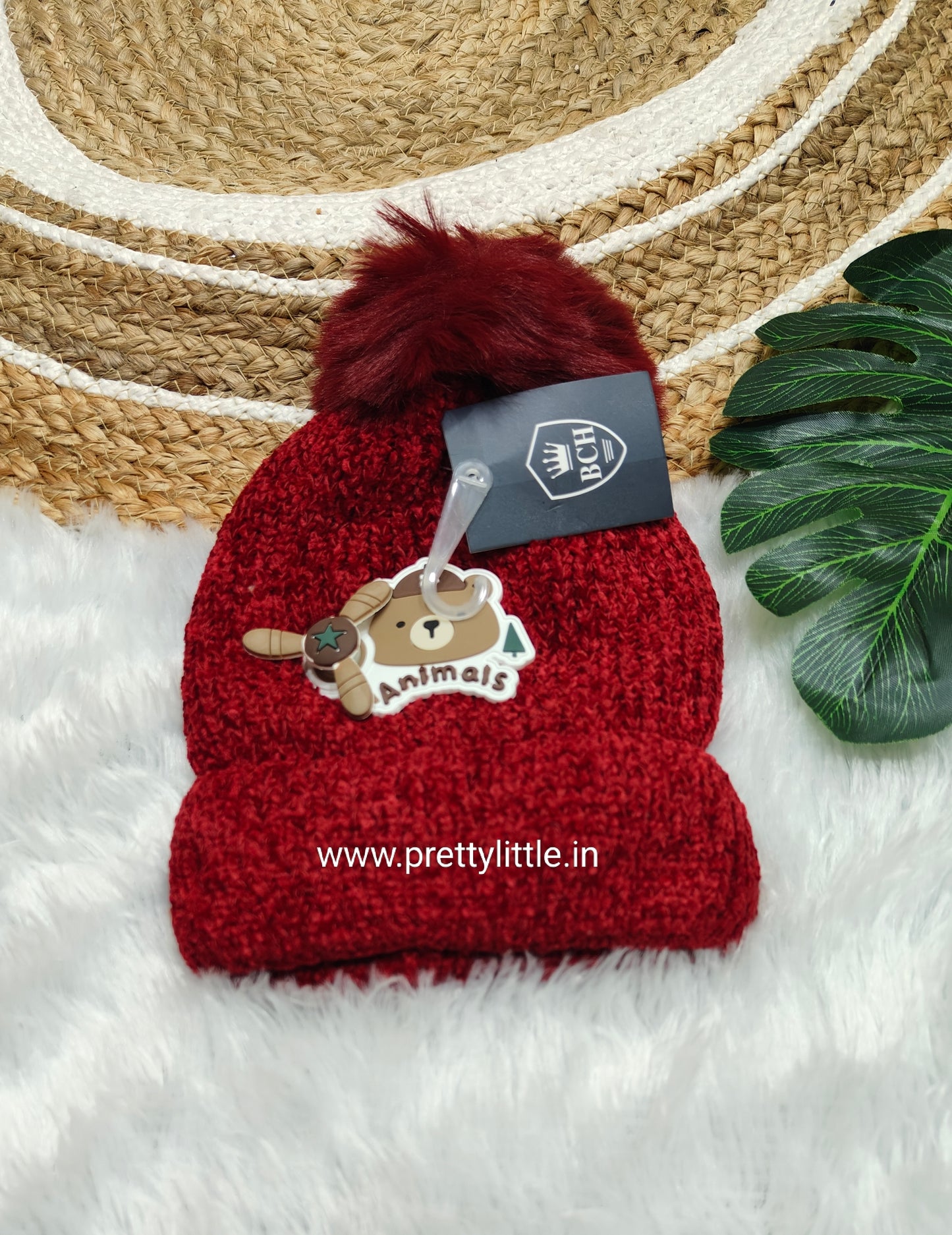 Combo Fluffy Pom-Pom Woolen winter Cap (best 2 dispatched)