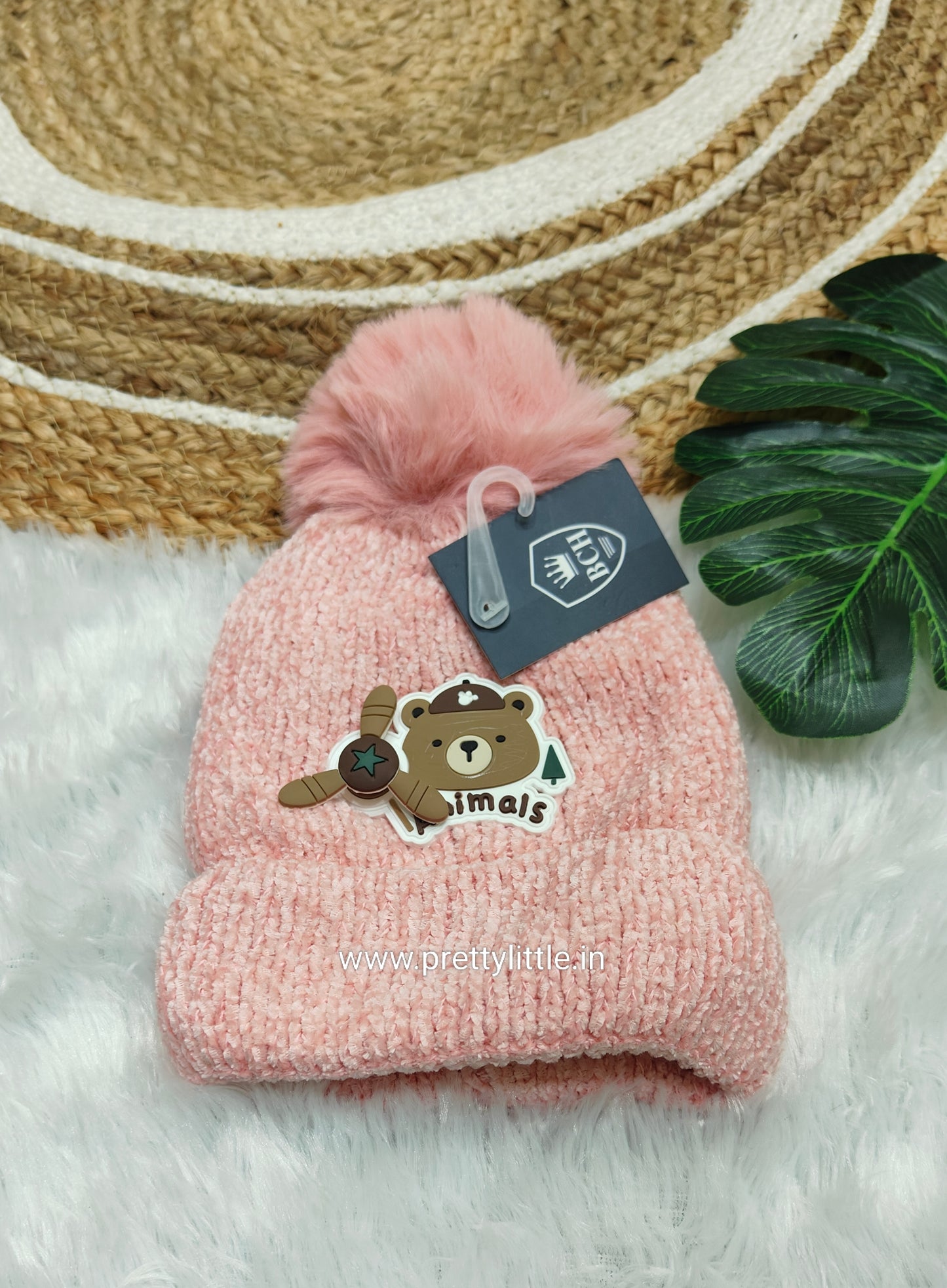 Combo Fluffy Pom-Pom Woolen winter Cap (best 2 dispatched)