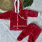2pc winter soft Premium Sweater with hoodie (best one dispatched ) (1 to 2yr)