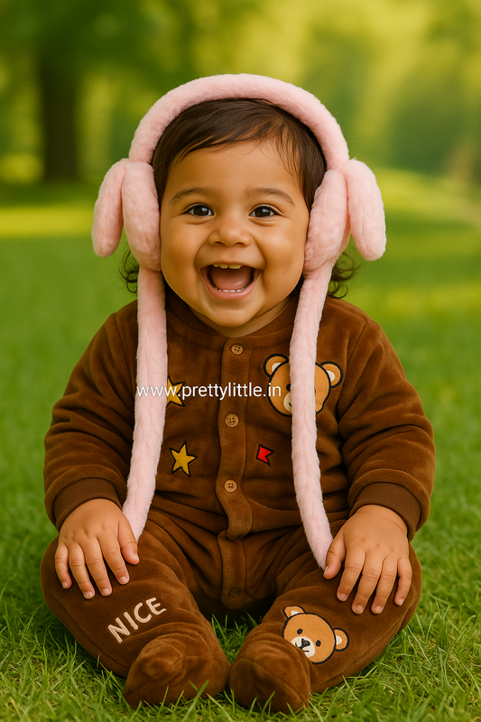 Cozy Bunny Ear Winter Earmuffs for Kids - Soft & Warm (any 1)