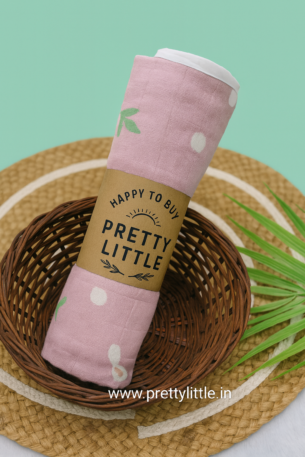 Pack of 3 Double Layer Muslin Swaddles - Soft & Breathable Cotton