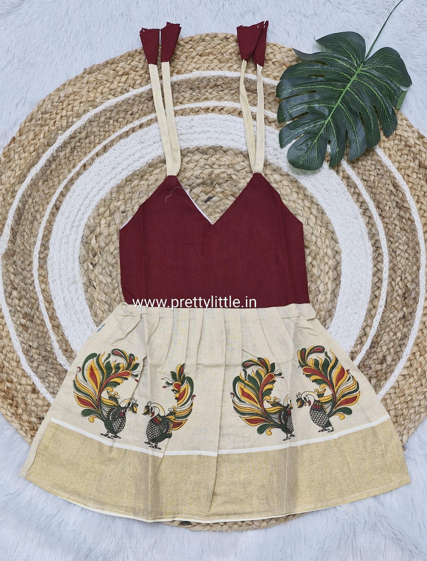 Kerala Model Frock for Baby Girls (0-8 Months) (Best 1 dispatched)