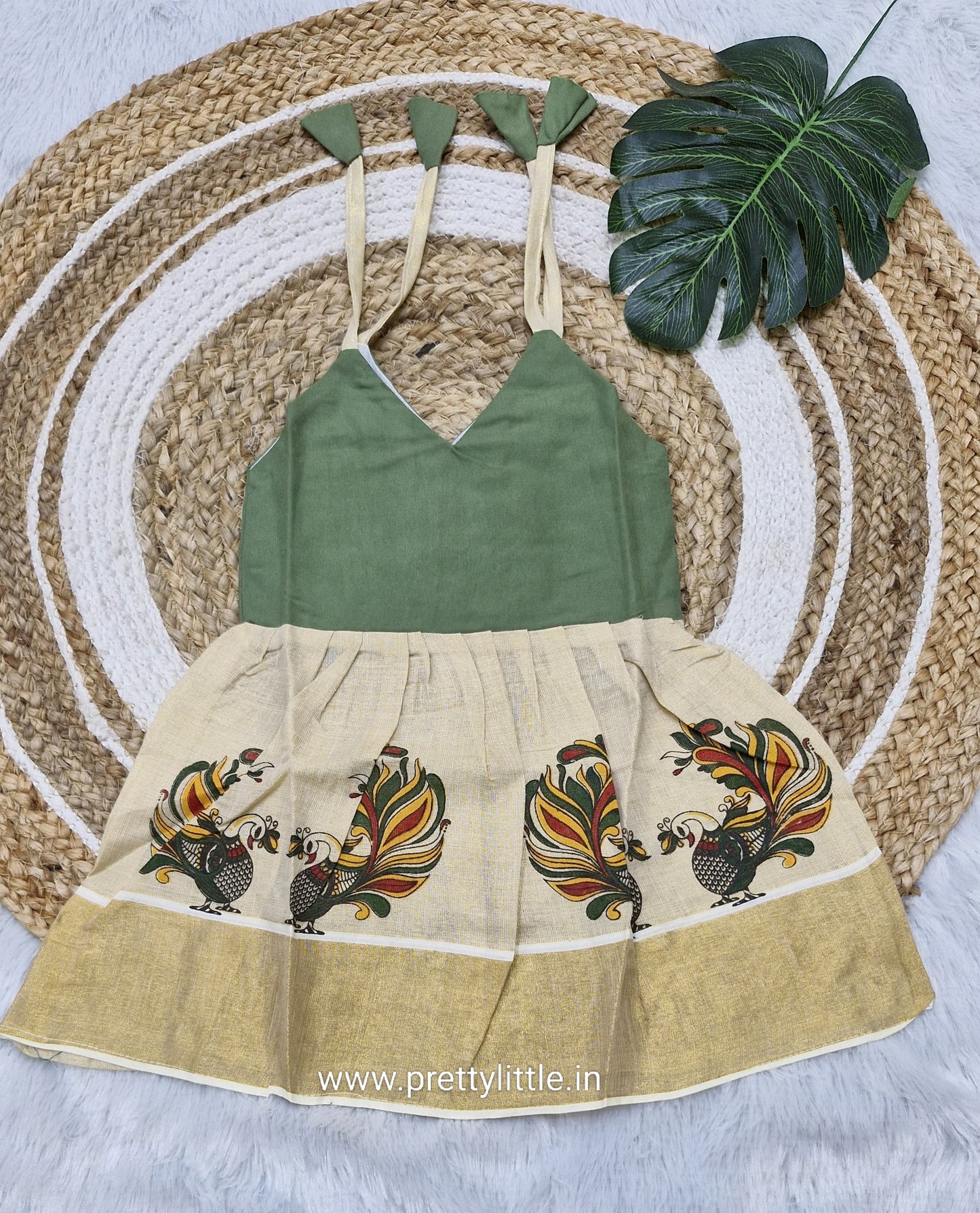 Kerala Model Frock for Baby Girls (0-8 Months) (Best 1 dispatched)