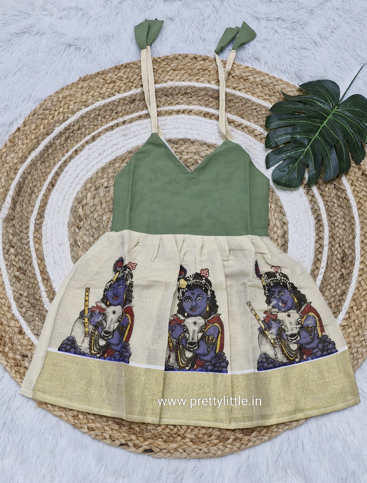 Kerala Model Frock for Baby Girls (0-8 Months) (Best 1 dispatched)