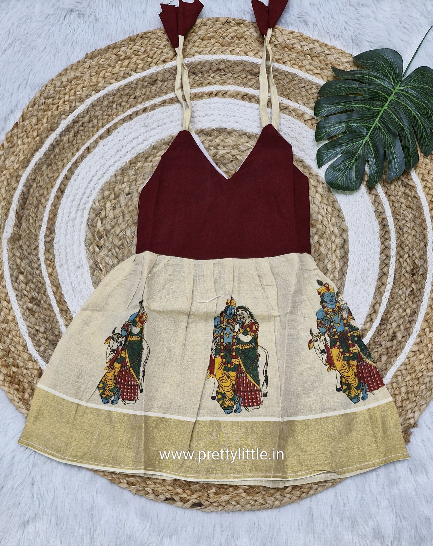 Kerala Model Frock for Baby Girls (0-8 Months) (Best 1 dispatched)