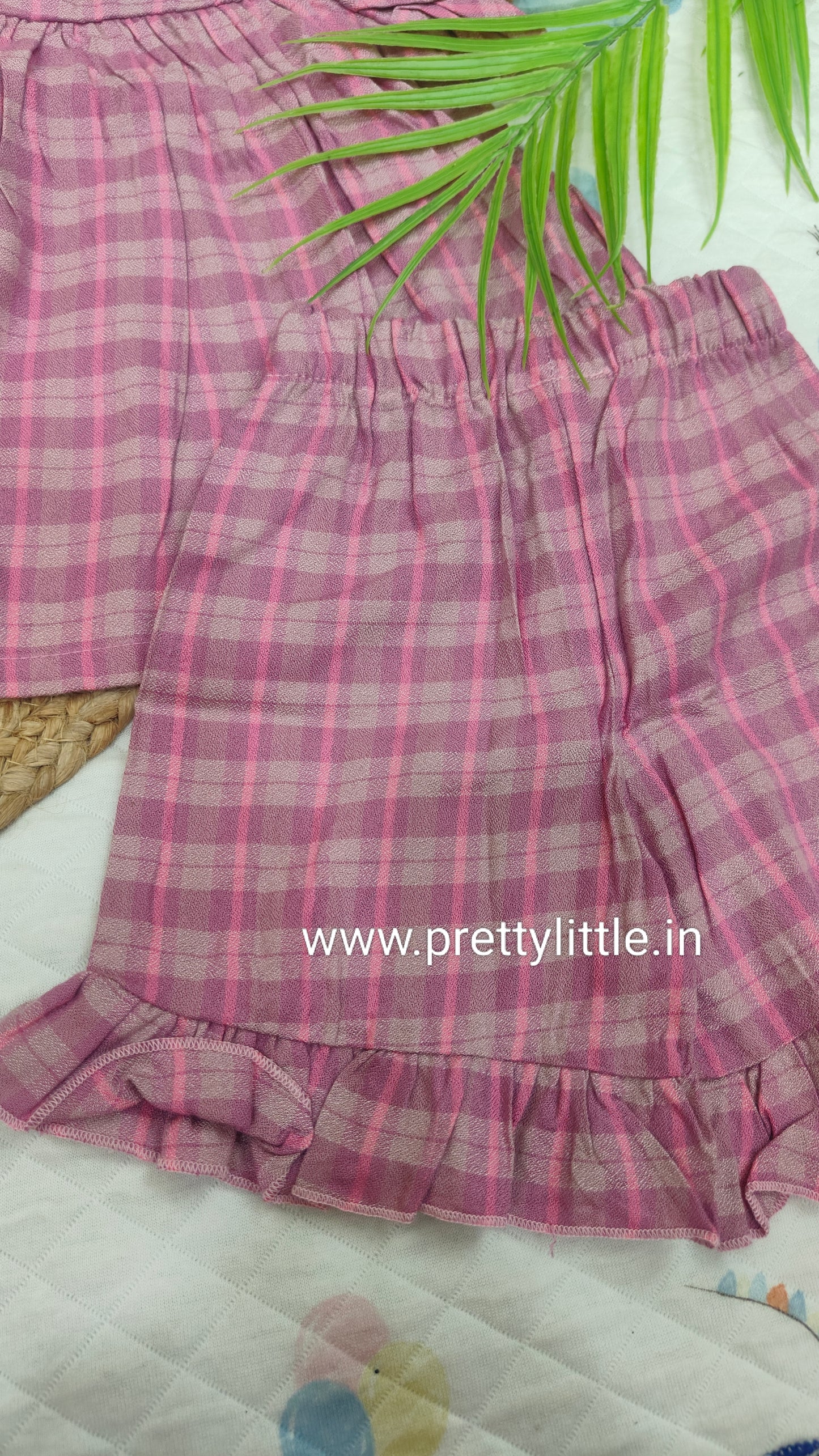 Little Sunshine Butterfly Sleeve Top & Shorts Set