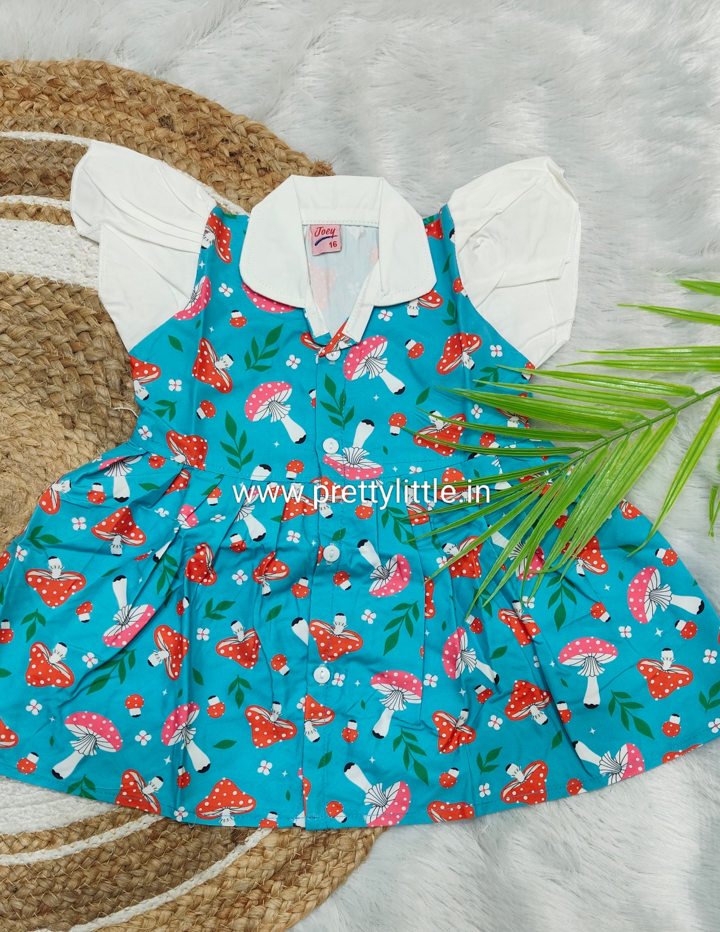 Adorable Printed Collar Dress – Combo Pack for Little Fashionistas (0-3 Years)