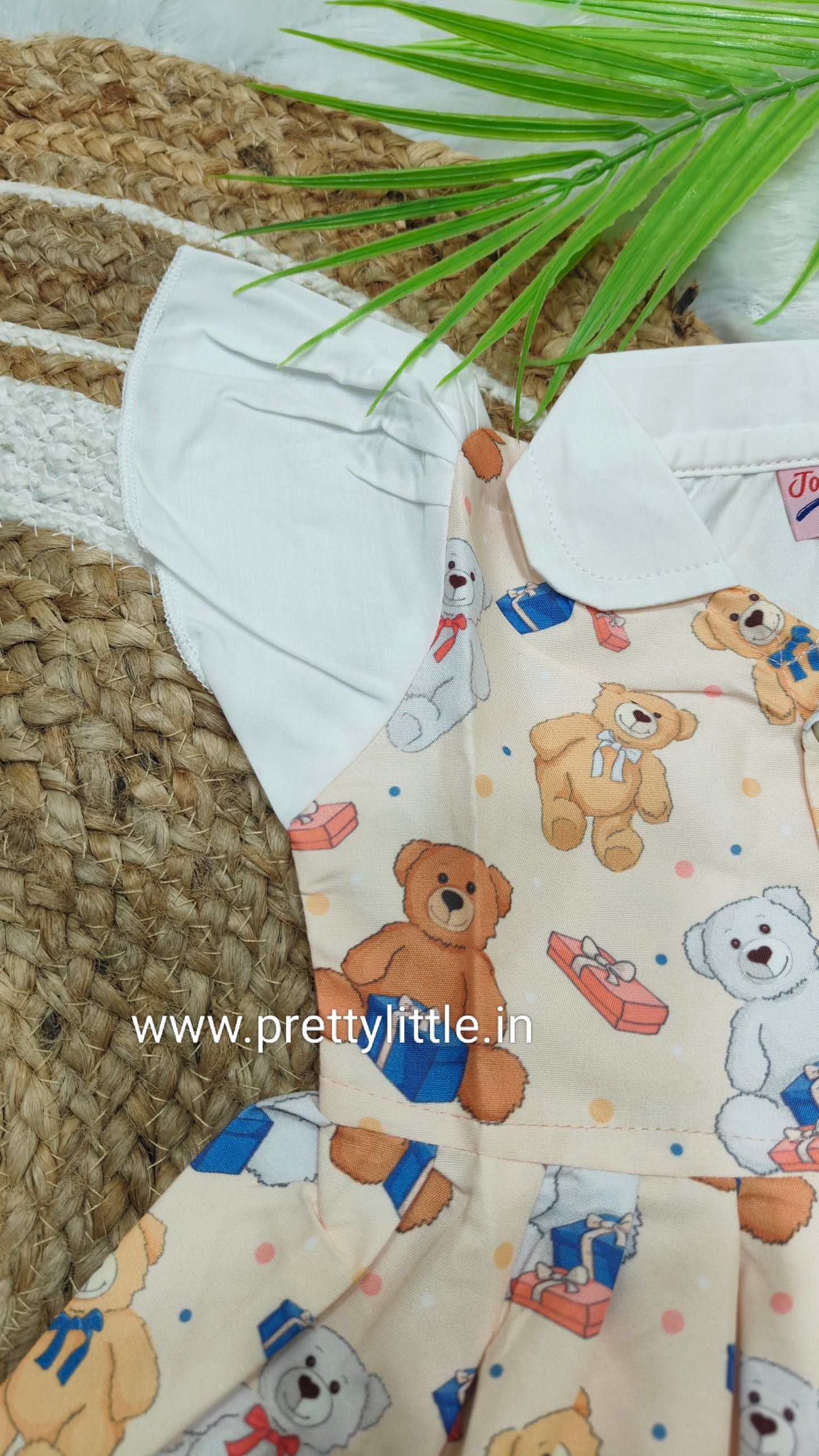 Adorable Printed Collar Dress – Combo Pack for Little Fashionistas (0-3 Years)