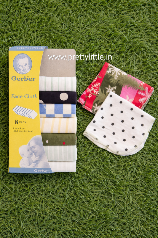 Face cloth Pack of 8