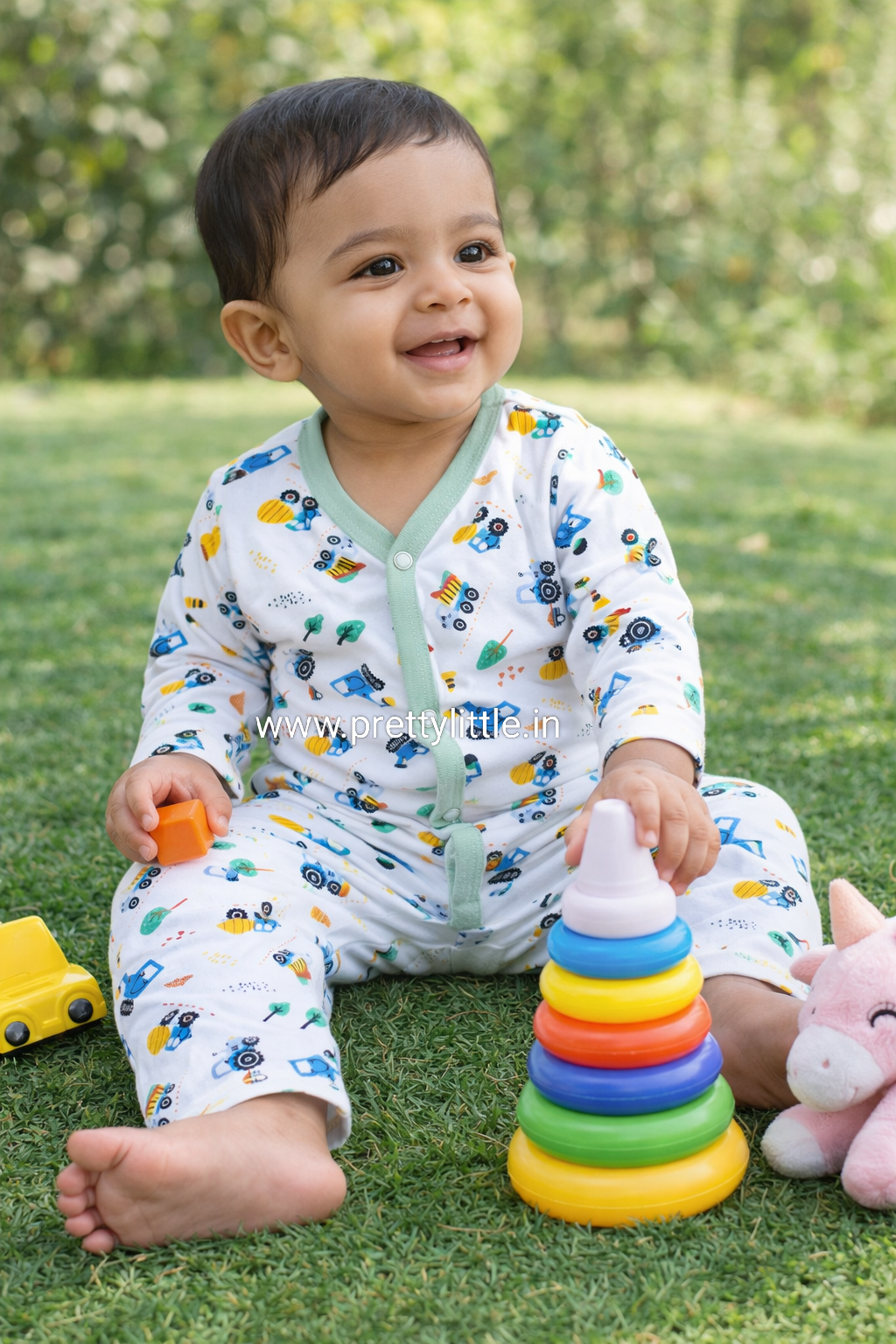 Soft Cotton Baby Night Suit –Moonbeam Cuddles (best 1 dispatched)