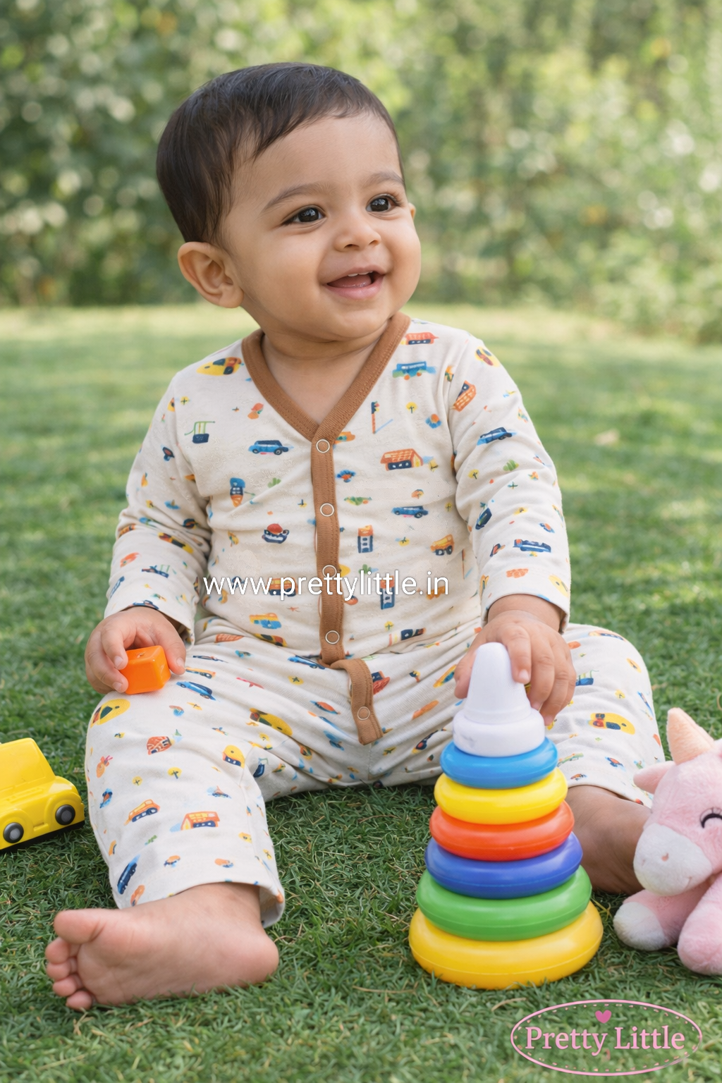 Soft Cotton Baby Night Suit –Moonbeam Cuddles (best 1 dispatched)