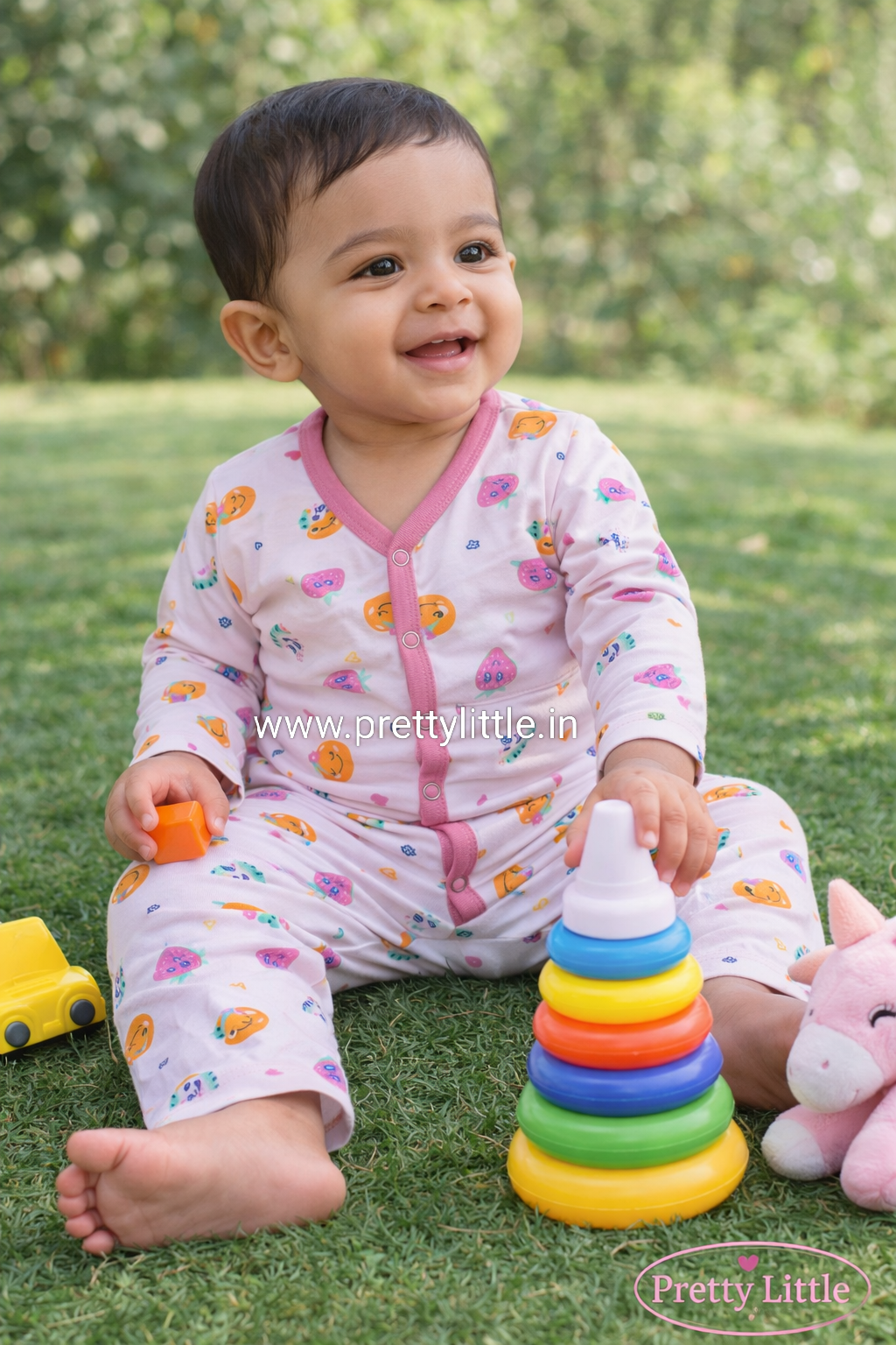 Soft Cotton Baby Night Suit –Moonbeam Cuddles (best 1 dispatched)