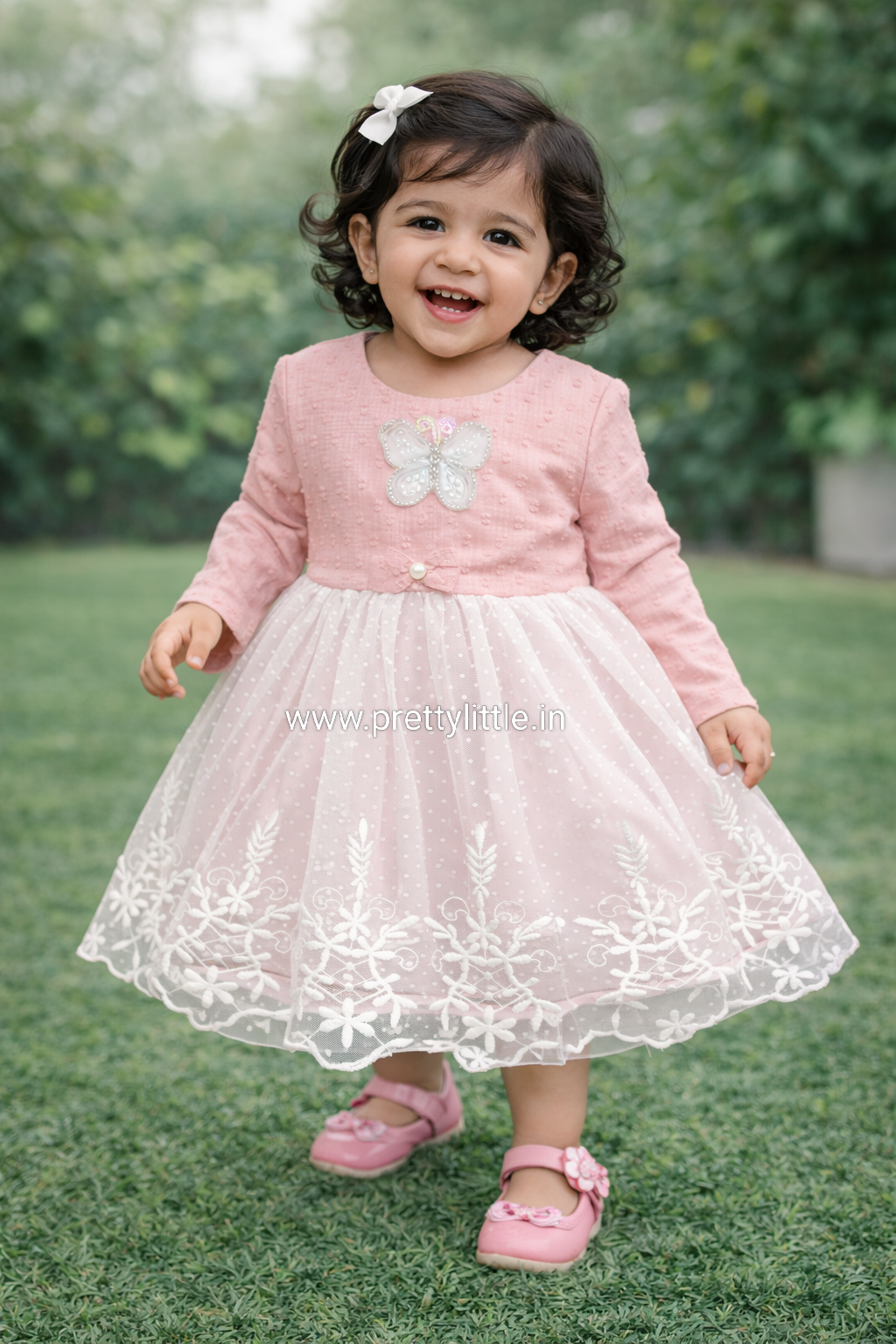 Pretty Little Christmas Lace Party Frock