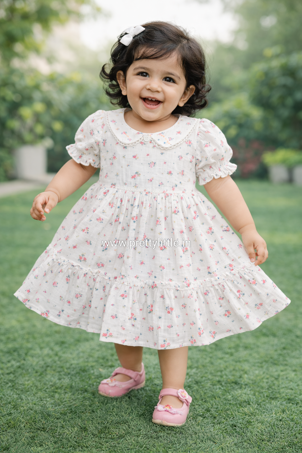 Pretty Little Christmas Lace Party Frock