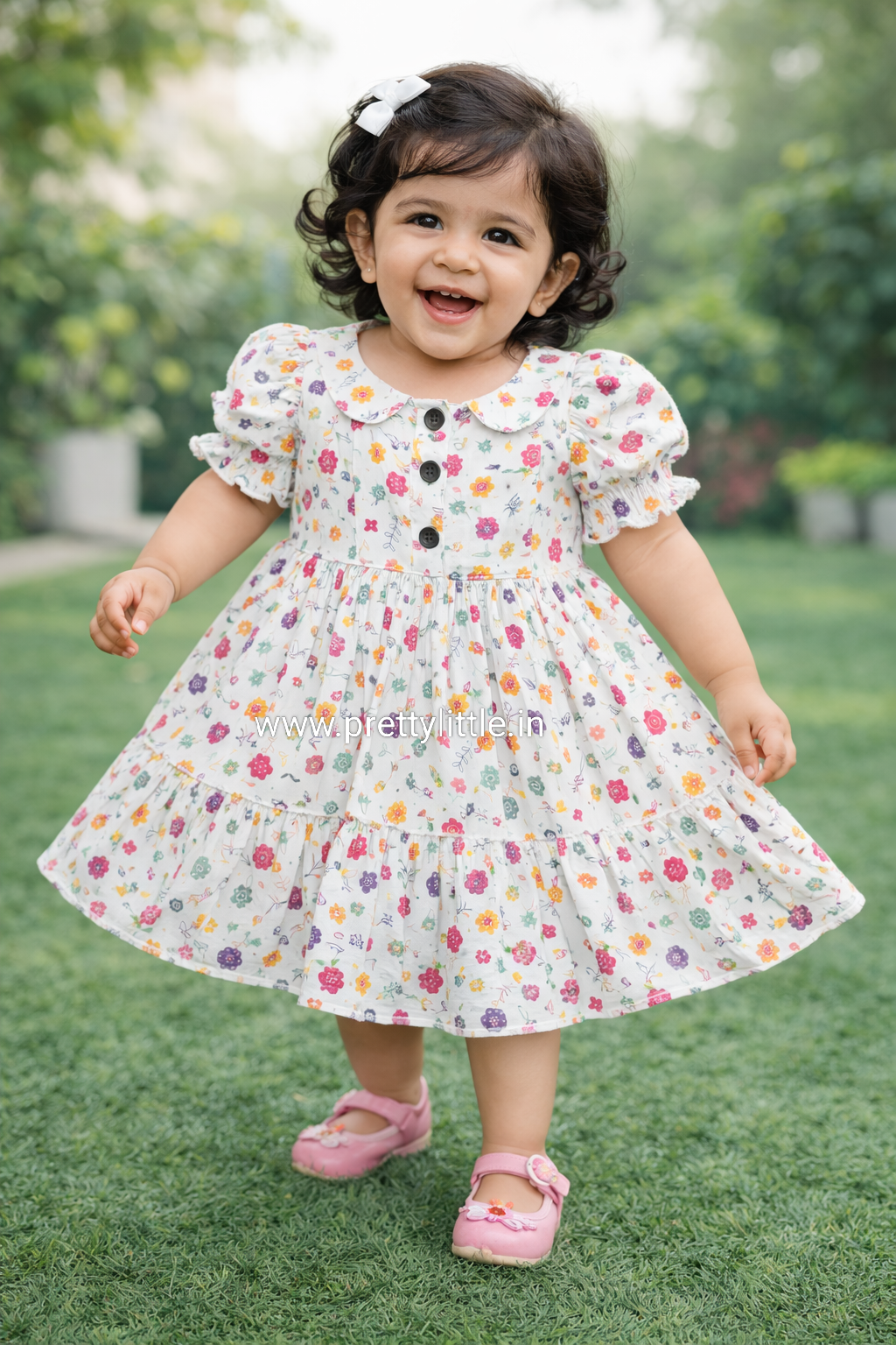 Pretty Little Christmas Lace Party Frock