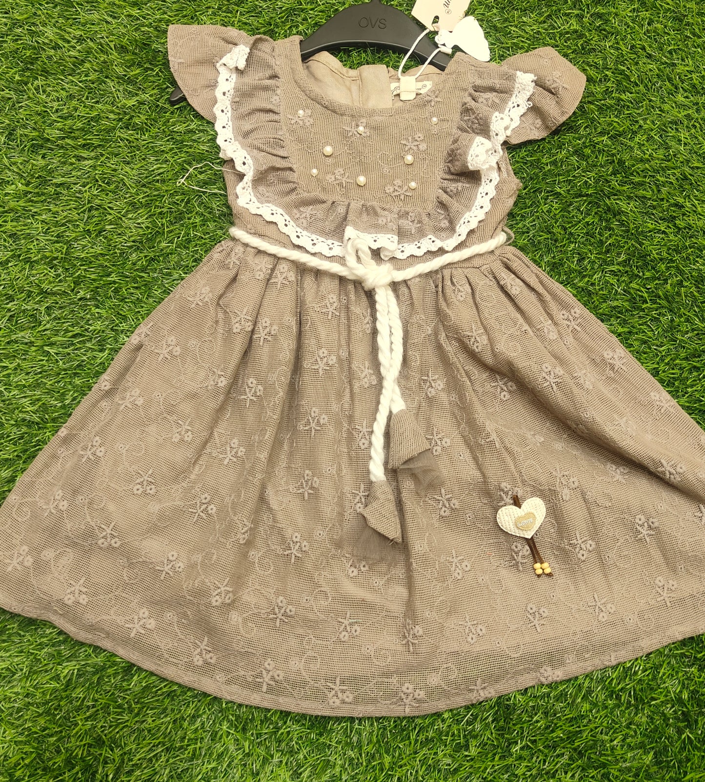 Pretty Little Christmas Lace Party Frock