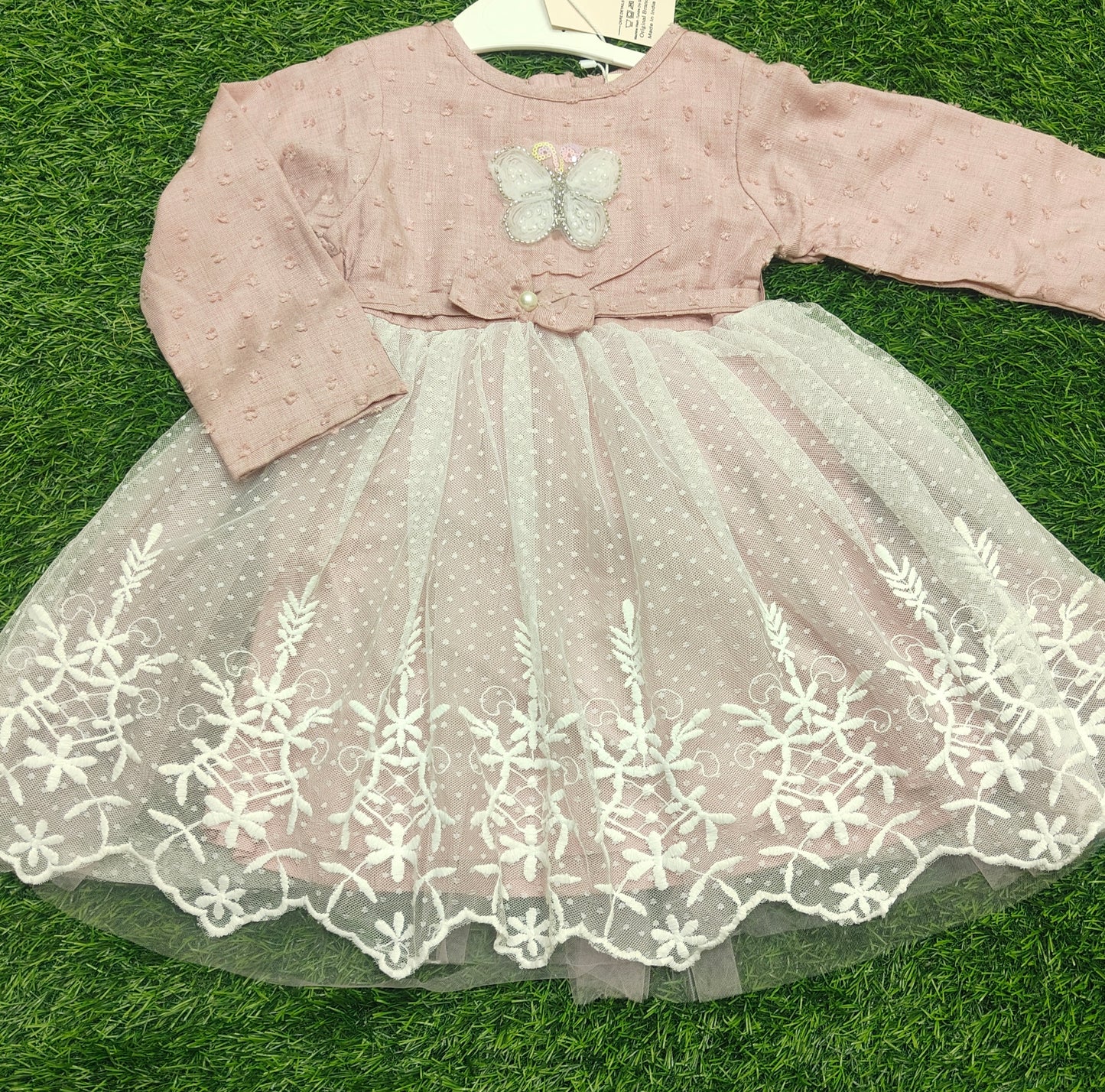 Pretty Little Christmas Lace Party Frock