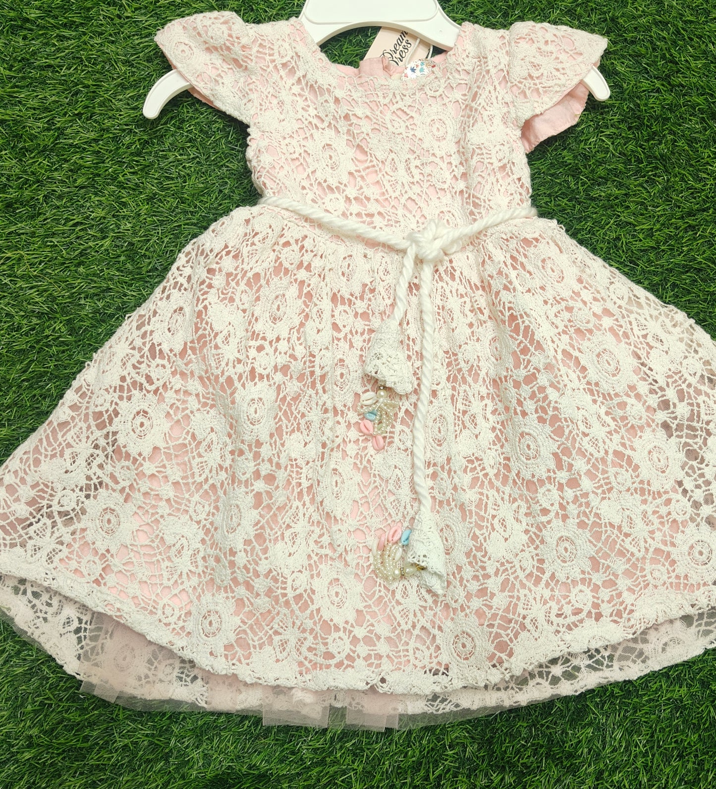Pretty Little Christmas Lace Party Frock