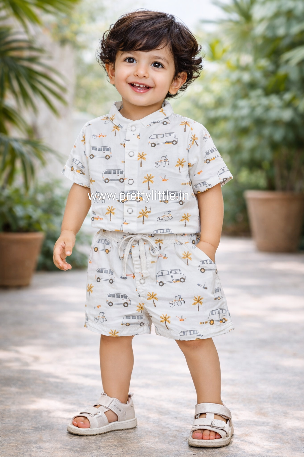CloudSoft Muslin Co-ord Set – Ultra-Soft Baby Wear (0–3 Years)