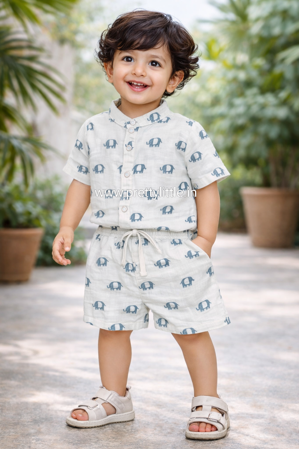 CloudSoft Muslin Co-ord Set – Ultra-Soft Baby Wear (0–3 Years)