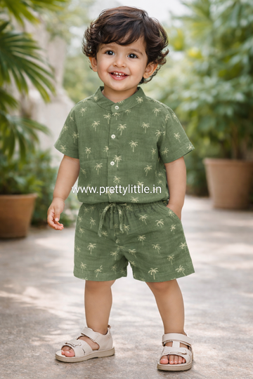 Cloud Soft Muslin Co-ord Set pack of 4 – Ultra-Soft Baby Wear (0–3 Years)