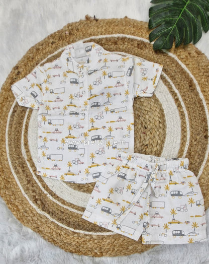 CloudSoft Muslin Co-ord Set – Ultra-Soft Baby Wear (0–3 Years)